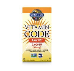 VITAMIN CODE RAW D3 60 Kapseln by Garden of Life