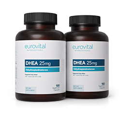 DHEA 25mg 360 Vegetarische Kapseln SPARPAKET by EuroVital