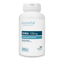DHEA 100mg 180 Vegetarische Kapseln by EuroVital