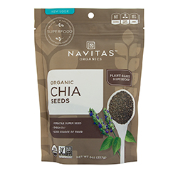CHIA SAMEN (BIO- Superfood auf Pflanzenbasis) (8oz) 227g by Navitas Organics