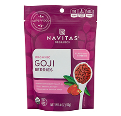 GOJI BEEREN (BIO- Superfood auf Pflanzenbasis) (4oz) 113g by Navitas Organics