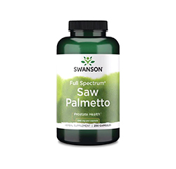 SAW PALMETTO Spettro Completo 540mg 250 Capsule by Swanson