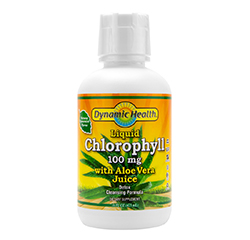 CLOROFILLA CON SUCCO DI ALOE VERA by Dynamic Health