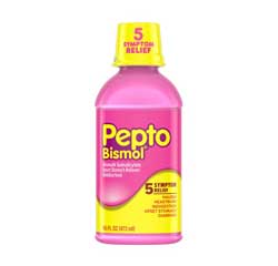 PEPTO BISMOL 5 Symptom Relief (16 fl oz) 473ml by Pepto Bismol