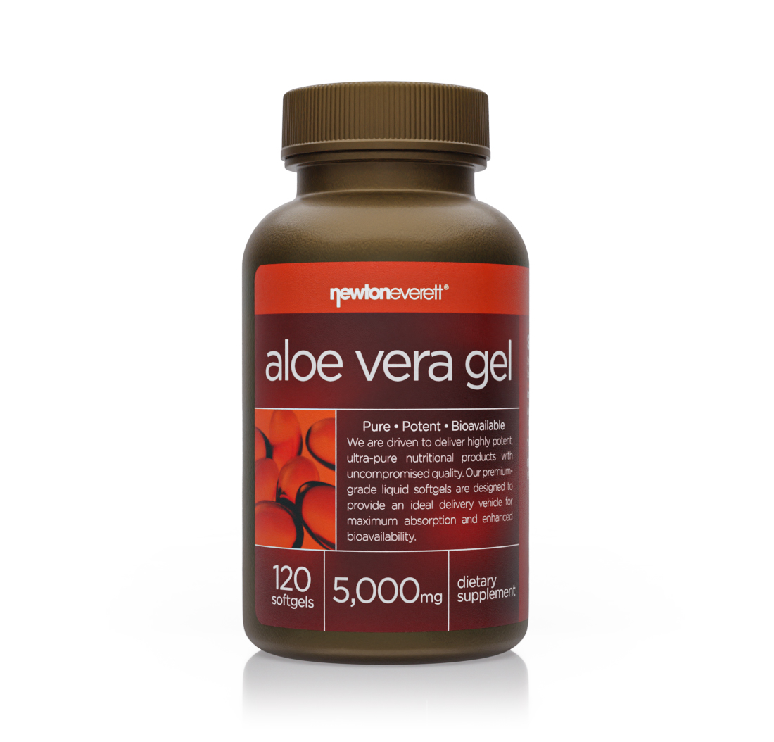 ALOE VERA GEL 5000mg 120 Softgels by Newton Everett Nutraceuticals - BIOVEA  USA