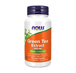GRÜNER TEE EXTRACT 400mg 100 Vegetarische Kapseln by NOW