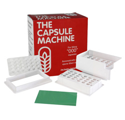 THE CAPSULE FILLER MACHINE (Fills Size “000” Capsules) by Capsule Connection