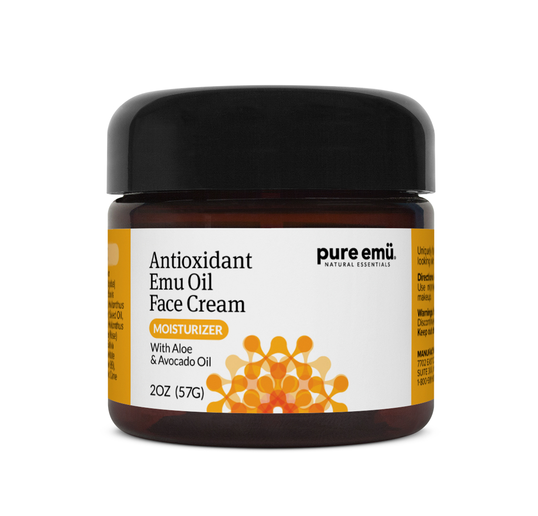 ANTIOXIDANT EMU OIL FACE CREAM (2oz) 57g Emu Oil Face Cream