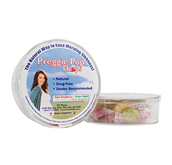 PREGGIE POP DROPS (Sour Fruit Assortment) 21 Pieces by Three Lollies