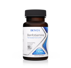 BENFOTIAMINE 150mg 60 Capsules by BIOVEA
