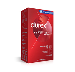 EXTRA SENSITIVE LUBRICATED CONDOMS 12 Pack by Durex