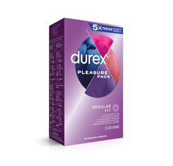 PLEASURE PACK ASSORTED CONDOMS 12 Pack by Durex