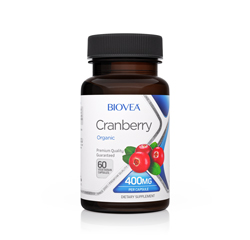 CANNEBERGE (Biologiques) 400mg 60 Capsules by BIOVEA