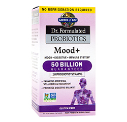PROBIOTIQUES POUR L’HUMEUR FORMULÉS PAR DR + 50 Millions d’UFC 60 Capsules Végétariennes by Garden of Life