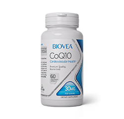 COENZYME Q10 (CoQ10) 30mg 60 Capsules Végétariennes by BIOVEA