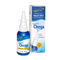 SPRAY POUR LE NEZ SINU OREGA 60ml by North American Herb & Spice