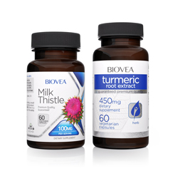 PACK ÉCONOMIQUE CHARDON-MARIE & CURCUMA by BIOVEA
