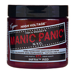 HIGH VOLTAGE COLORATION CLASSIQUE SEMI-PERMANENTE POUR CHEVEUX (Infra Red) 118ml by Manic Panic