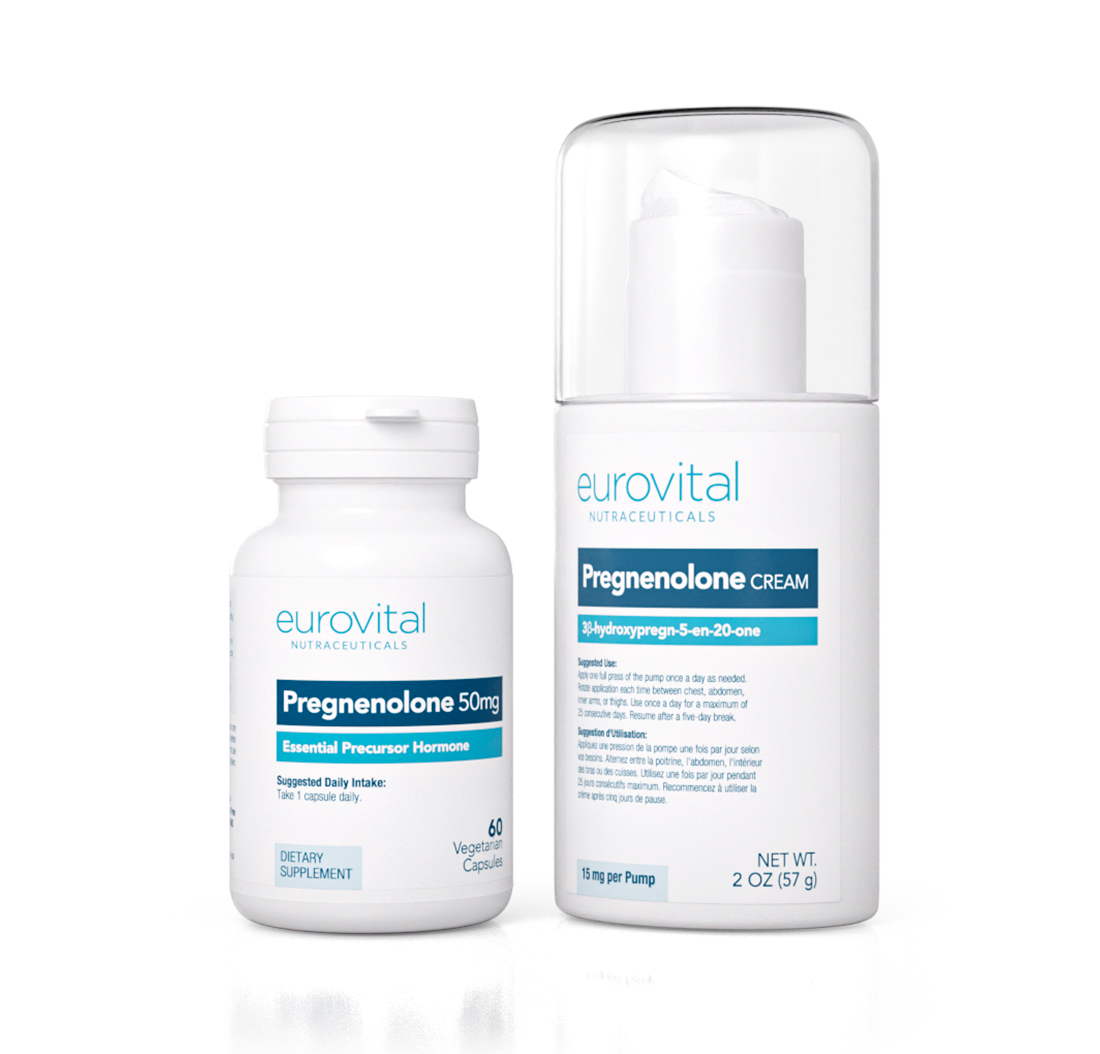 Image de PACK ÉCONOMIQUE PREGNENOLONE (Crème et Capsules)