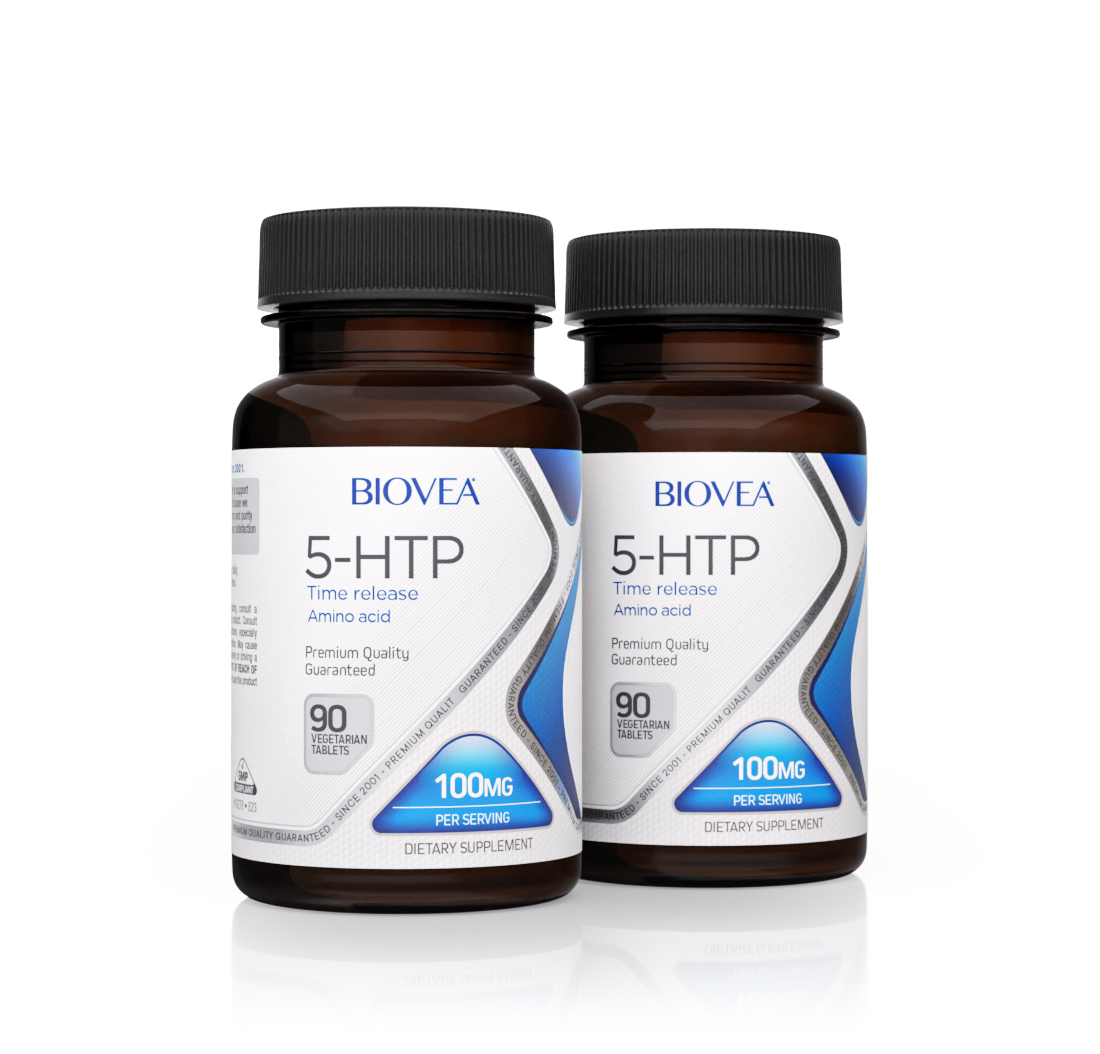 5-HTP (stufenweise wirksam) 100mg 180 Tabletten SPARPAKET