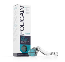 FOLIGAIN HAAR & KOPFHAUT ROLLER mit 540 Titan Nadeln by FOLIGAIN