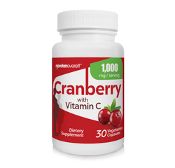 CRANBERRY 1000mg mit VITAMIN C 30 Vegetarische Kapseln by Newton Everett Nutraceuticals