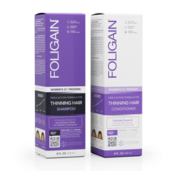 FOLIGAIN HAARNEUWUCHS SHAMPOO für Frauen mit 2% Trioxidil® (8oz) 236ml + FOLIGAIN HAARNEUW by FOLIGAIN