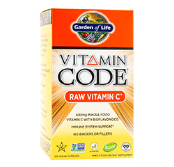VITAMIN CODE RAW VITAMIN C 120 vegane Kapseln by Garden of Life