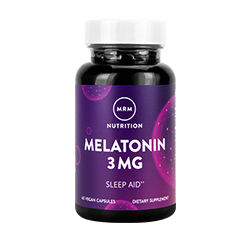 MELATONIN 3mg 60 vegane Kapseln by MRM