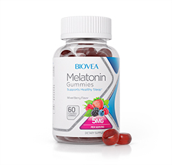 MELATONIN-FRUCHTGUMMIS 5 mg (Mixed Berry) 60 Fruchtgummis by BIOVEA