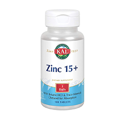 ZINK 15mg 100 Tabletten by KAL