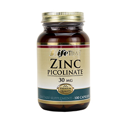 ZINK PICOLINAT 30mg 100 Kapseln by LifeTime