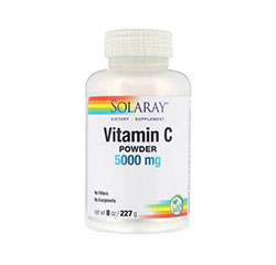 VITAMIN C PULVER 5000mg (8oz) 227g by Solaray