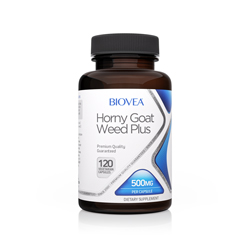 ELFENBLUMEN (Horny Goat Weed / Epimedium) PLUS (Mit Maca) 120 Vegetarische Kapseln by BIOVEA