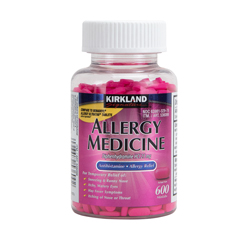 ALLERGIE MEDIKAMENT (Diphenhydramin HCI 25mg) 600 Mini Tabletten by Kirkland Signature