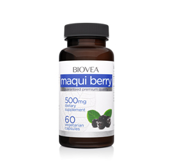 MAQUI BEERE 500mg 60 Vegetarische Kapseln by BIOVEA