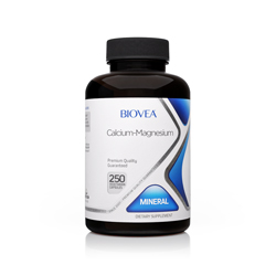 CALCIUM 1000mg MAGNESIUM 500mg 250 Vegetarische Kapseln by BIOVEA