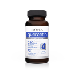 QUERCETIN 250mg 50 Vegetarische Kapseln by BIOVEA                                                                            