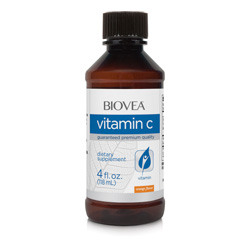 VITAMIN C TROPFEN (Orange) (4oz) 118ml by BIOVEA