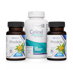 PACK ÉCONOMIQUE CELEXIL & RHODIOLA by Newton Everett Nutraceuticals