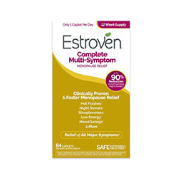 ESTROVEN COMPLÈTE Soulagement Multi-Symptômes de la Ménopause 84 Comprimés by i-Health, Inc