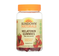MELATONINA IN CARAMELLE GOMMOSE 5mg (Extra Forti) (Fragola) 60 Caramelle gommose by Sundown Naturals