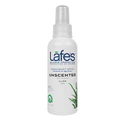 DEODORANT SPRAY WITH ALOE VERA (Natural & Organic) (4oz) 118ml by Lafe's Natural