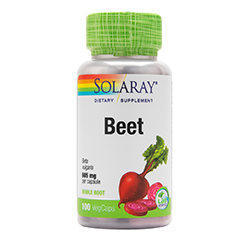 BEET ROOT 605mg 100 Vegetarian Capsules by Solaray