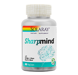 SHARPMIND 60 Vegetable Capsules by Solaray