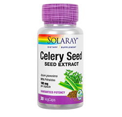 CELERY SEED EXTRACT 100mg 30 Vegetarian Capsules by Solaray