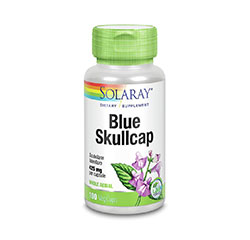BLUE SKULLCAP 425mg 100 Capsules by Solaray