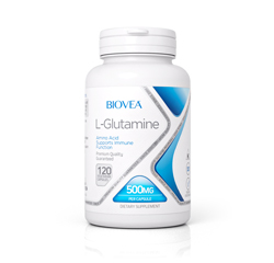 L-GLUTAMIN 500mg 120 Vegetarische Kapseln