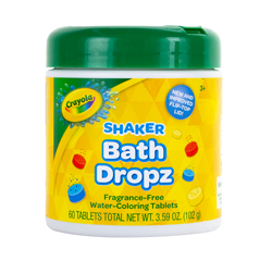 CRAYOLA BATH DROPZ (ausgewählte Farben) 60 Tabletten by Crayola