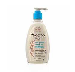 BABY WASH UND SHAMPOO (leichter Duft) 354ml by Aveeno